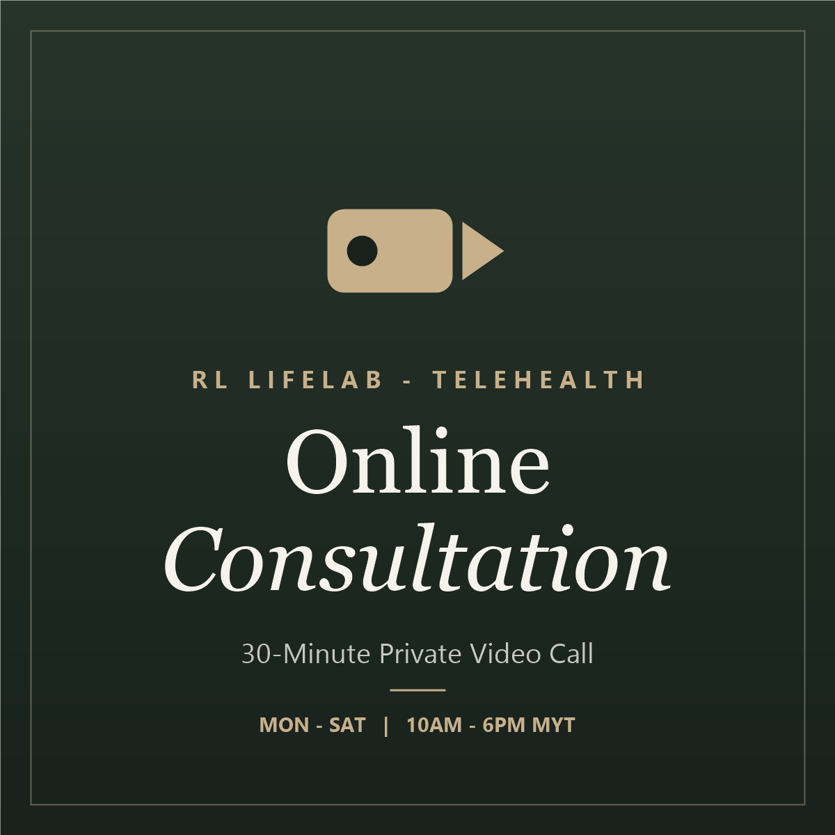 Online Consultation (Video Call)
